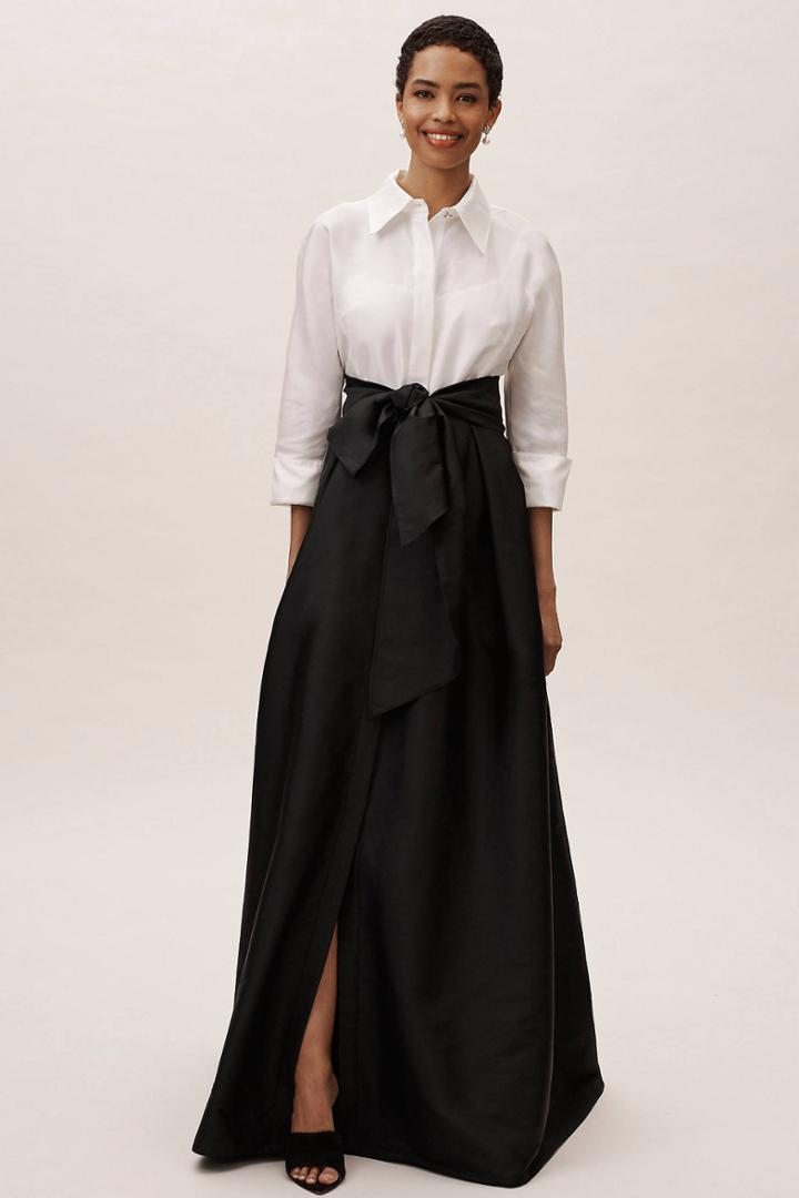 Anthropologie Stockard Wedding Guest Dress