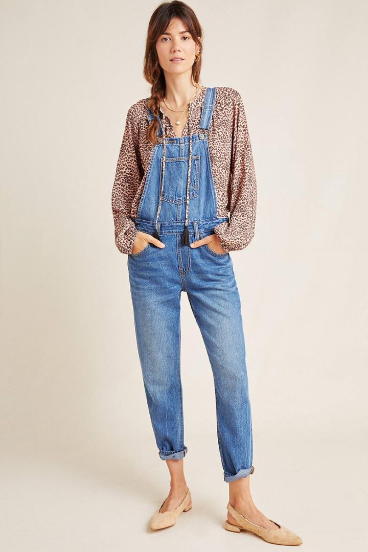 Levi's 501 Classic Tapered Denim Overalls