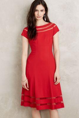 Sara Emanuel Ecarlate Dress