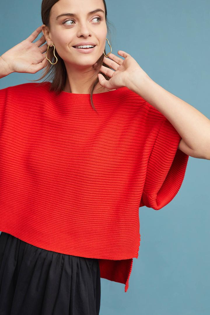 Mara Hoffman Boat Neck Pullover