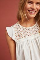 Blue Tassel Millau Flutter-sleeve Tank