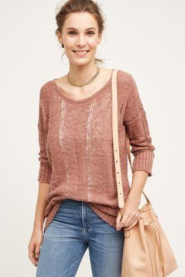 Roi Adelina Tie-back Sweater