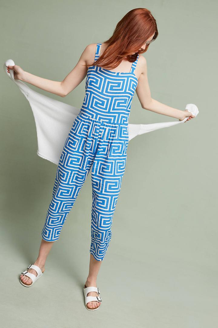 Dusen Dusen Maze Printed Jumpsuit