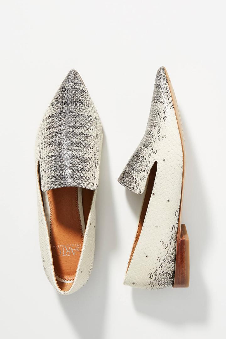 Sarto By Franco Sarto Snakeskin-printed Loafers