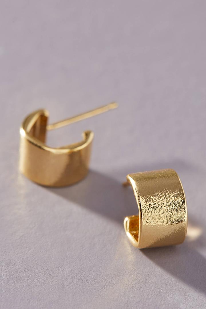 Anthropologie Elle Hugger Hoop Earrings