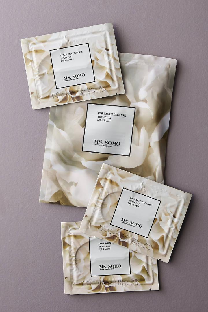 Ms. Soho Collagen Cleanse Lip Plump Mask Set