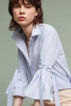 Sunday In Brooklyn Bell-sleeve Buttondown