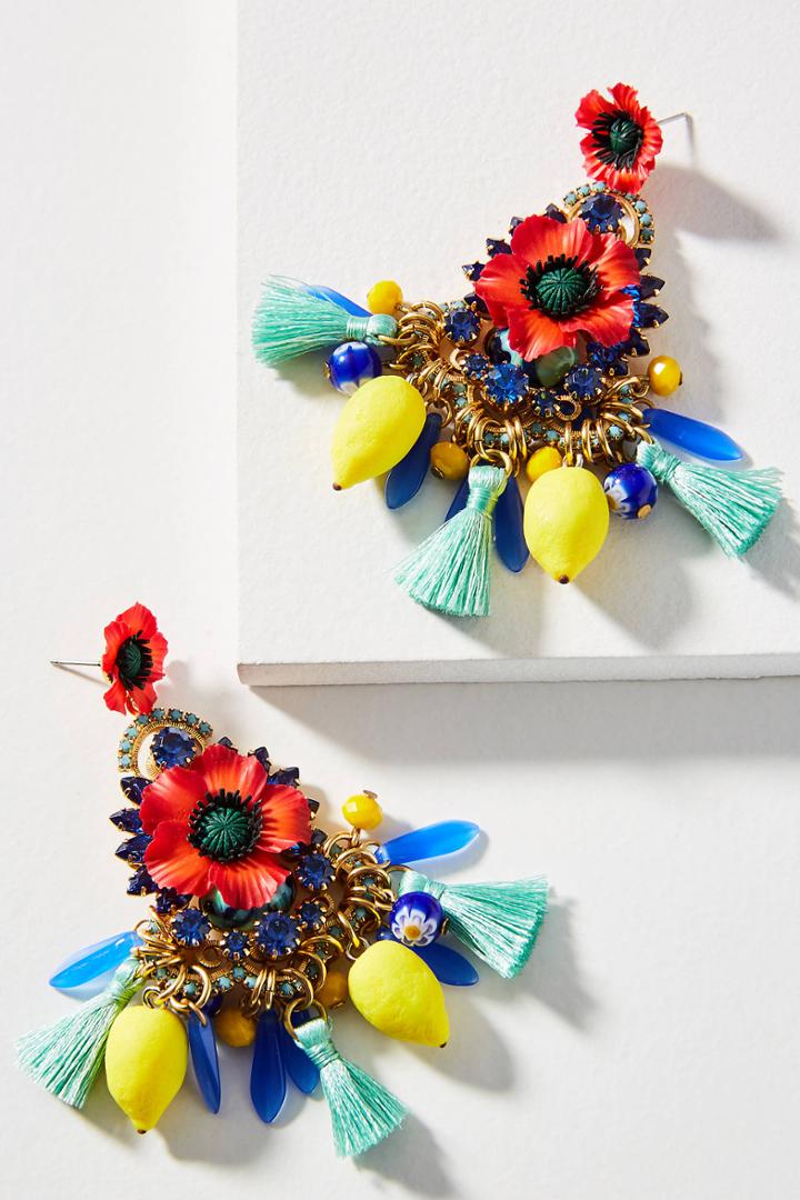 Elizabeth Cole Zaya Drop Earrings