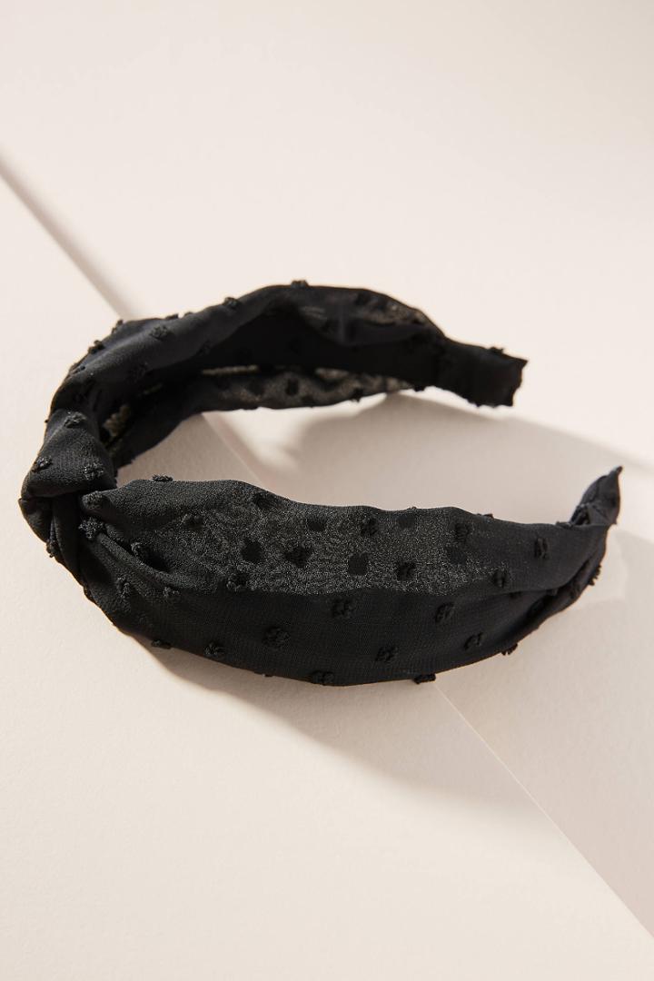Anthropologie Irene Clip Dot Headband