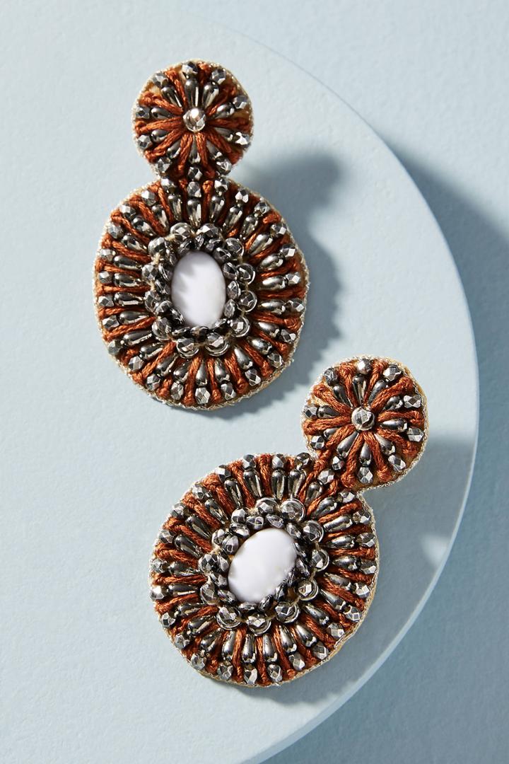 Anthropologie Well-embellished Drop Earrings