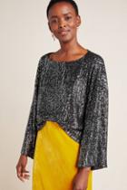 Cupcakes And Cashmere Cora Sequined Top