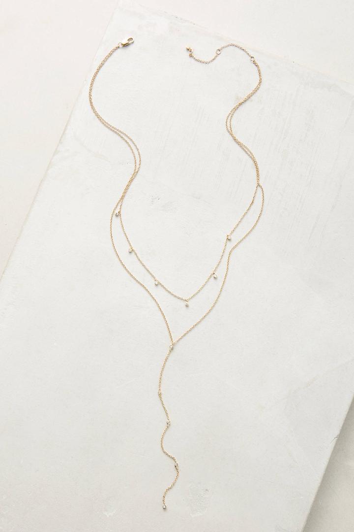 Anthropologie Layered Lariat Necklace