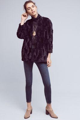Tiny Editions For Anthropologie Equinox Faux-fur Coat