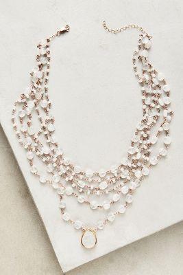Ela Rae Layered Moonstone Choker
