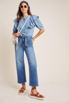 Mother The Rambler Tie Patch Ultra High-rise Jeans