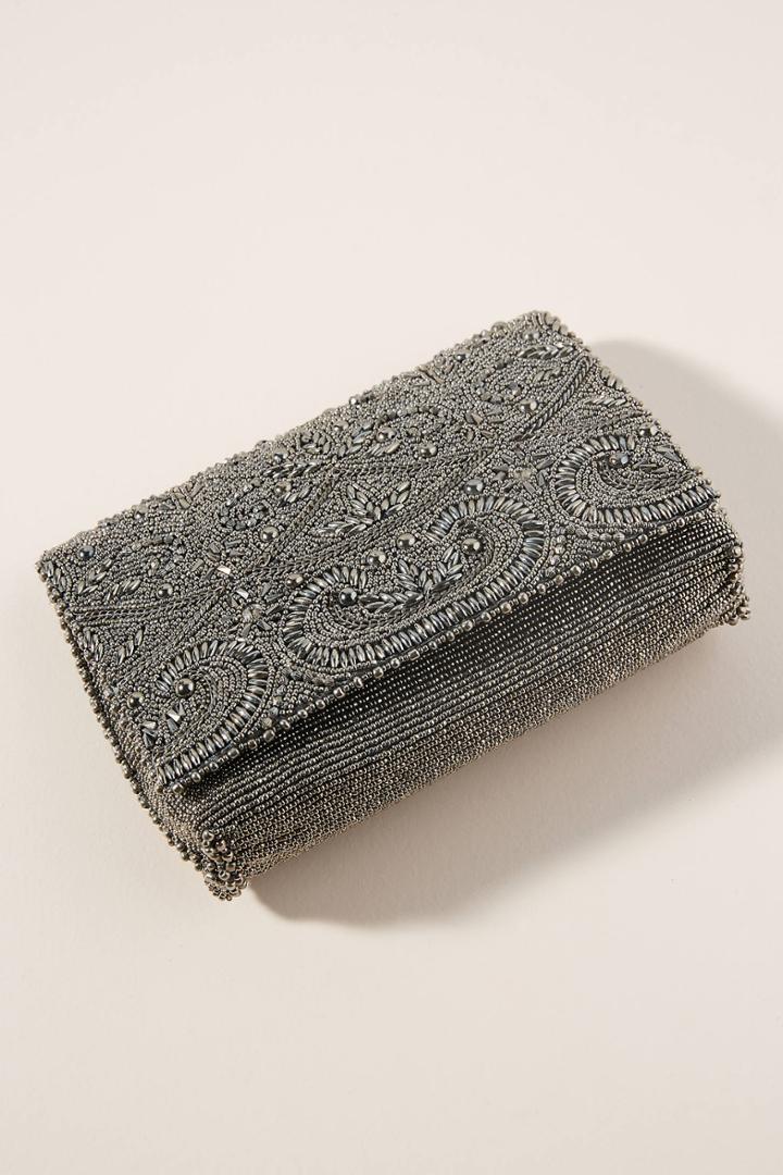 From St. Xavier Helena Beaded Clutch