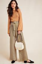 Current Air Jasmine Striped Wide-leg Pants