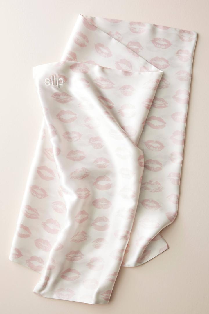 Slip Silk Pink Kisses Pillowcase