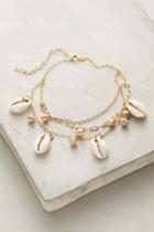 31 Bits By Dallas Shaw Layered Seashell Ankle Bracelet