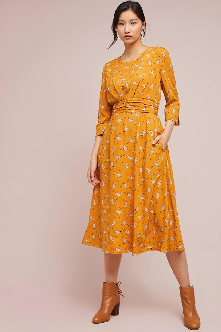 Anthropologie Llama Dress