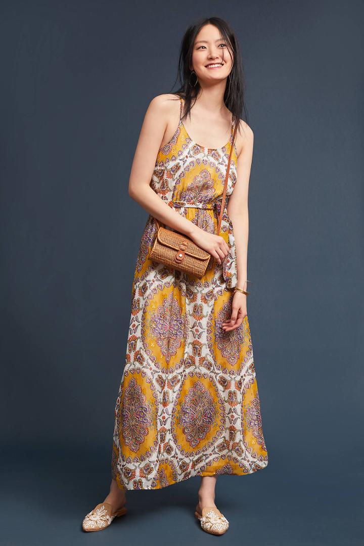 Akemi + Kin Medallion Maxi Dress