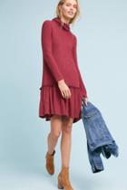 Sunday In Brooklyn Turtleneck Drop-waist Dress