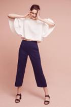 Cartonnier Linen Crop Flares