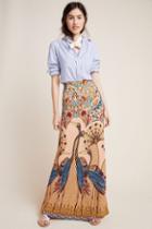 Farm Rio For Anthropologie,farm Rio Farm Rio Mixed-print Maxi Skirt