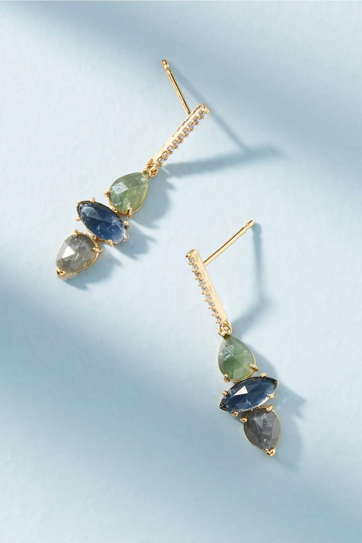 Anthropologie Ava Matchstick Drop Earrings