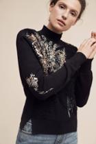 Knitted & Knotted Beaded Fete Turtleneck