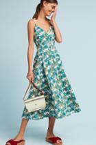 Petersyn Palm Leaf-printed Dress