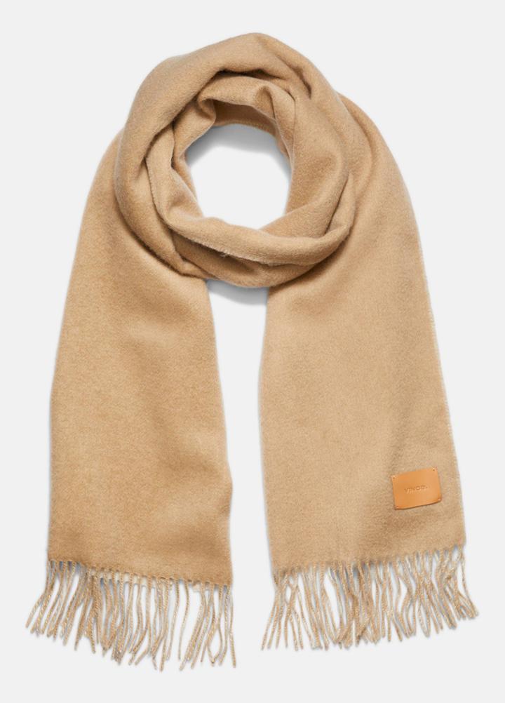 Vince Cashmere Double Face Long Scarf
