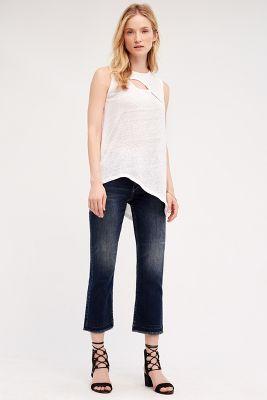 Pilcro Script Crop Jeans