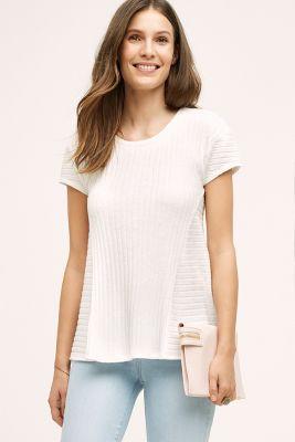 Bordeaux Nilda Ribbed Tee