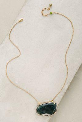 Avindy Sliced Stone Pendant