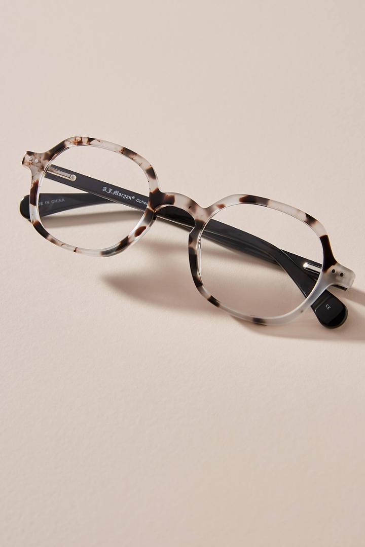 Anthropologie Pietra Oval Reading Glasses