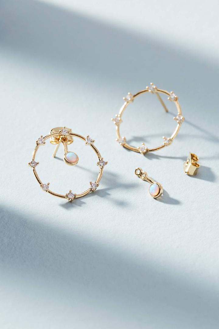 Anthropologie Nova Front-back Earrings