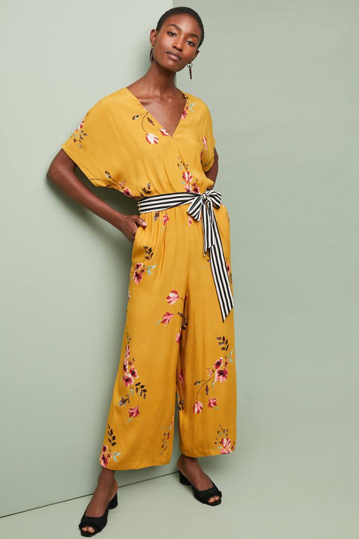 Corey Lynn Calter Floral Jumpsuit