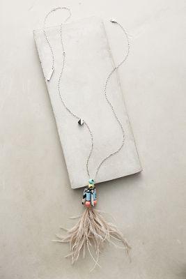 Nocturne Cassowary Pendant Necklace
