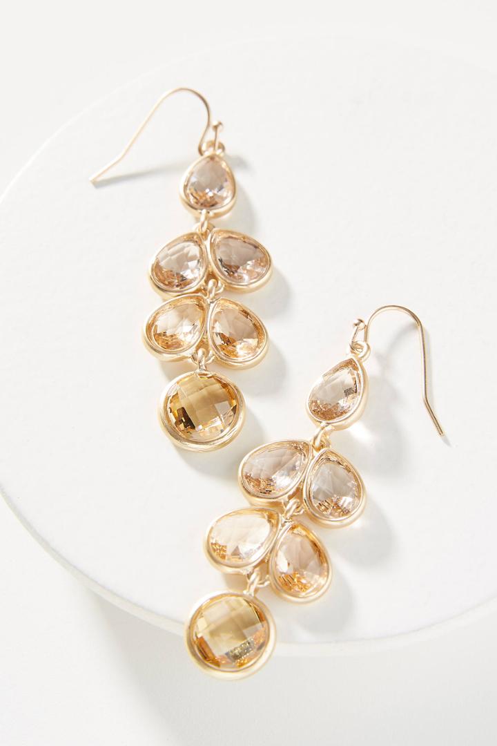 Anthropologie Seasonal Sparkle Drop Earrings