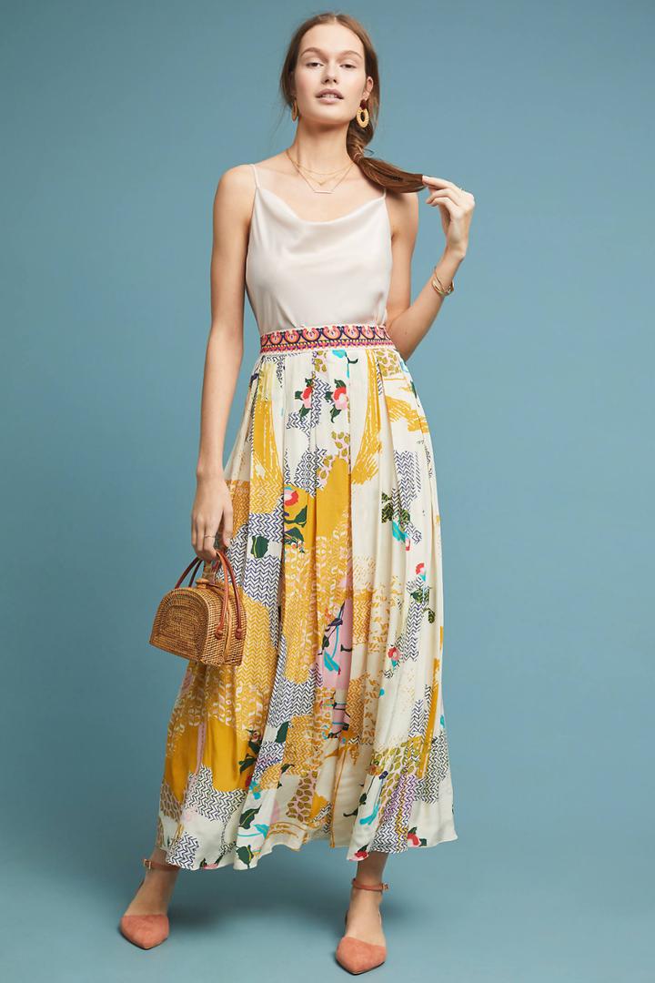 Hemant & Nandita Mischa Maxi Skirt