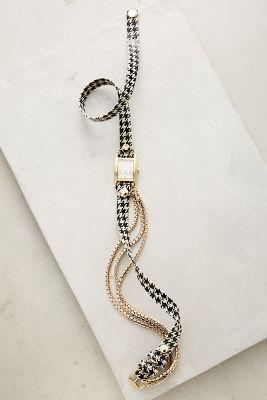 La Mer Houndstooth Wrap Watch