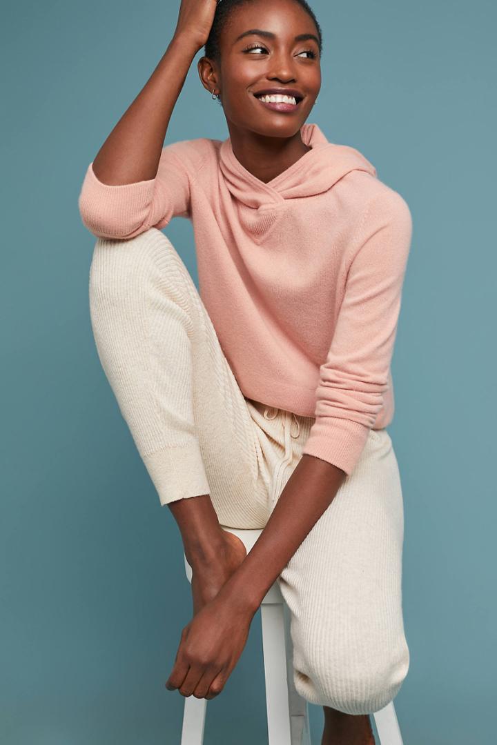 The Cashmere Collection By Anthropologie Cashmere Hoodie