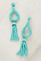 Deepa Gurnani Jasmine Tassel Drop Earrings