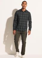 Vince Hidden Valley Plaid Long Sleeve