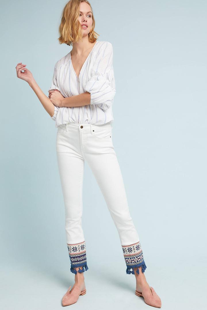 Driftwood Colette High-rise Cropped Jeans