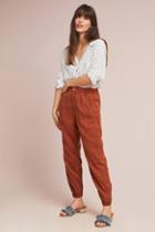 Anthropologie Rowan Embroidered Joggers