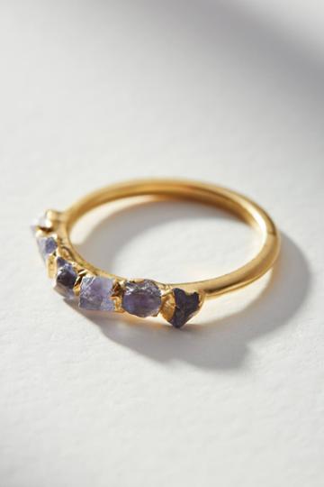 Dani Barbe Delicate Raw Gemstone Ring