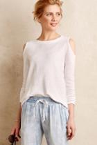 Sol Angeles Cold Shoulder Slub Tee