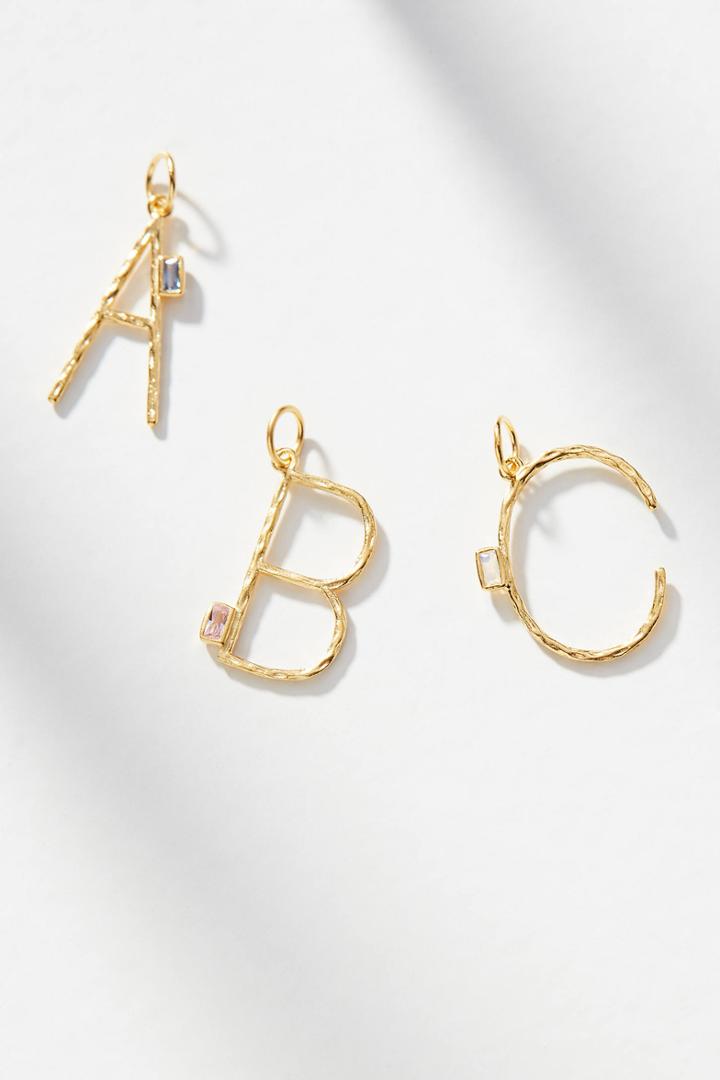 Anthropologie Monogram Charm